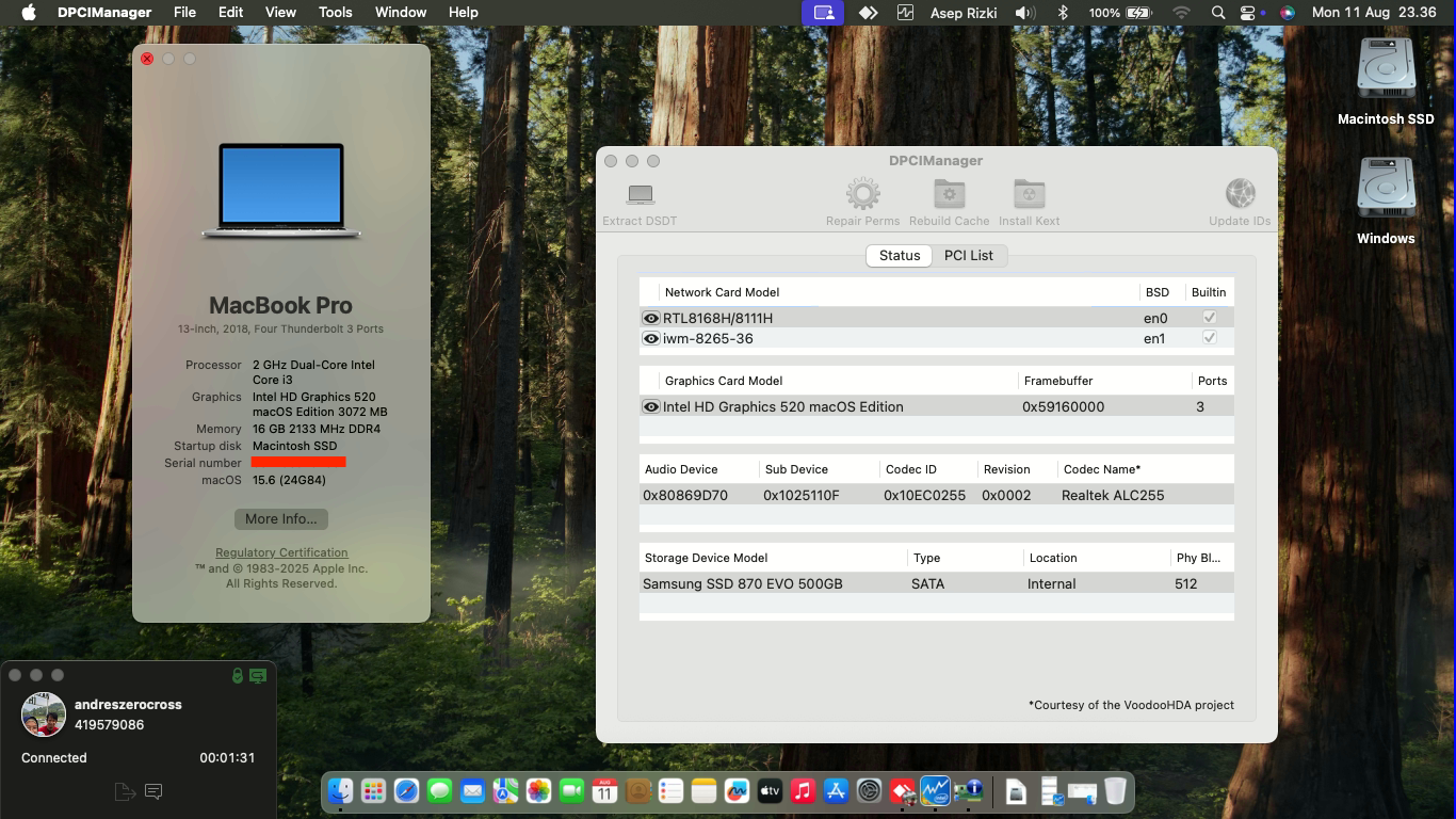 Acer Aspire E5 475G 38LQ 2nd [SkyLake   Intel HD 520 + I2C]   OpenCore 1